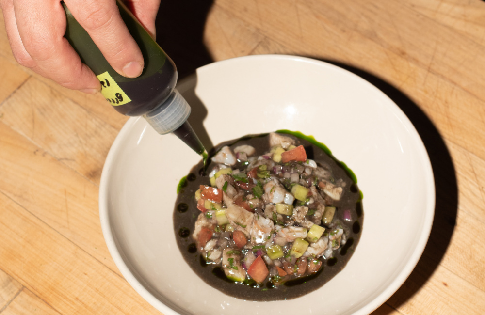 Mexican seafood dish