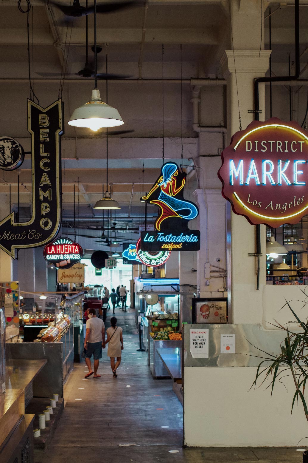 Grand Central Market in LA