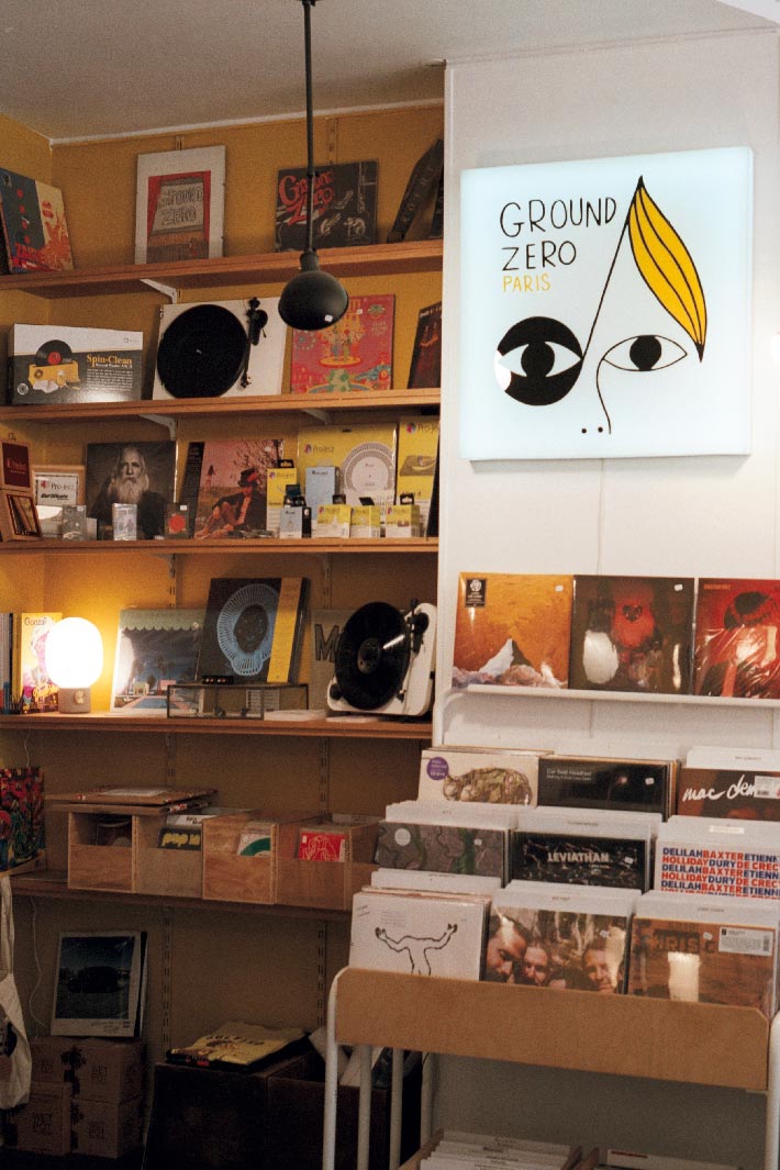 Ground Zero record shop in Paris