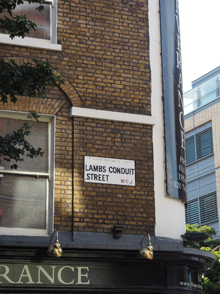 Lamb's Conduit Street in central London