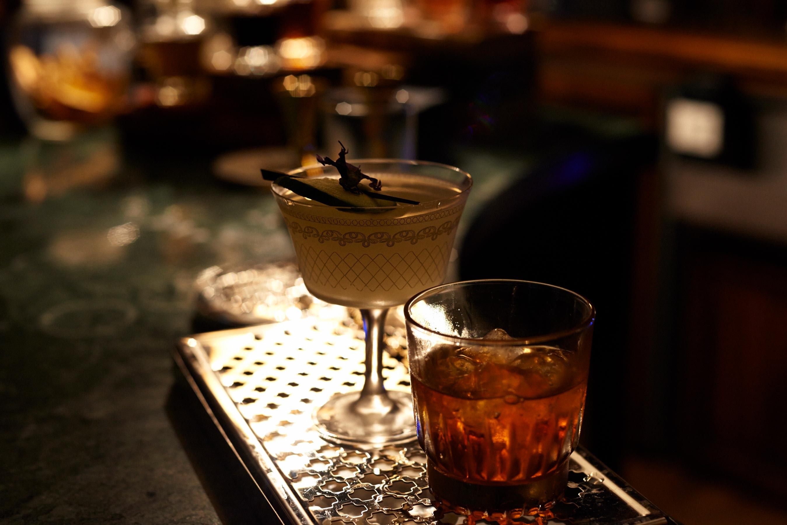 Cocktails at a party