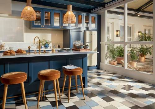 The pantry kitchen in The Apartment is a shared space for anyone who books a meeting room