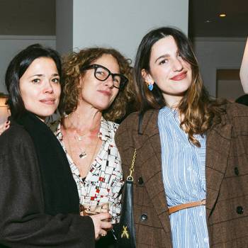 3 women together looking into the camera.
