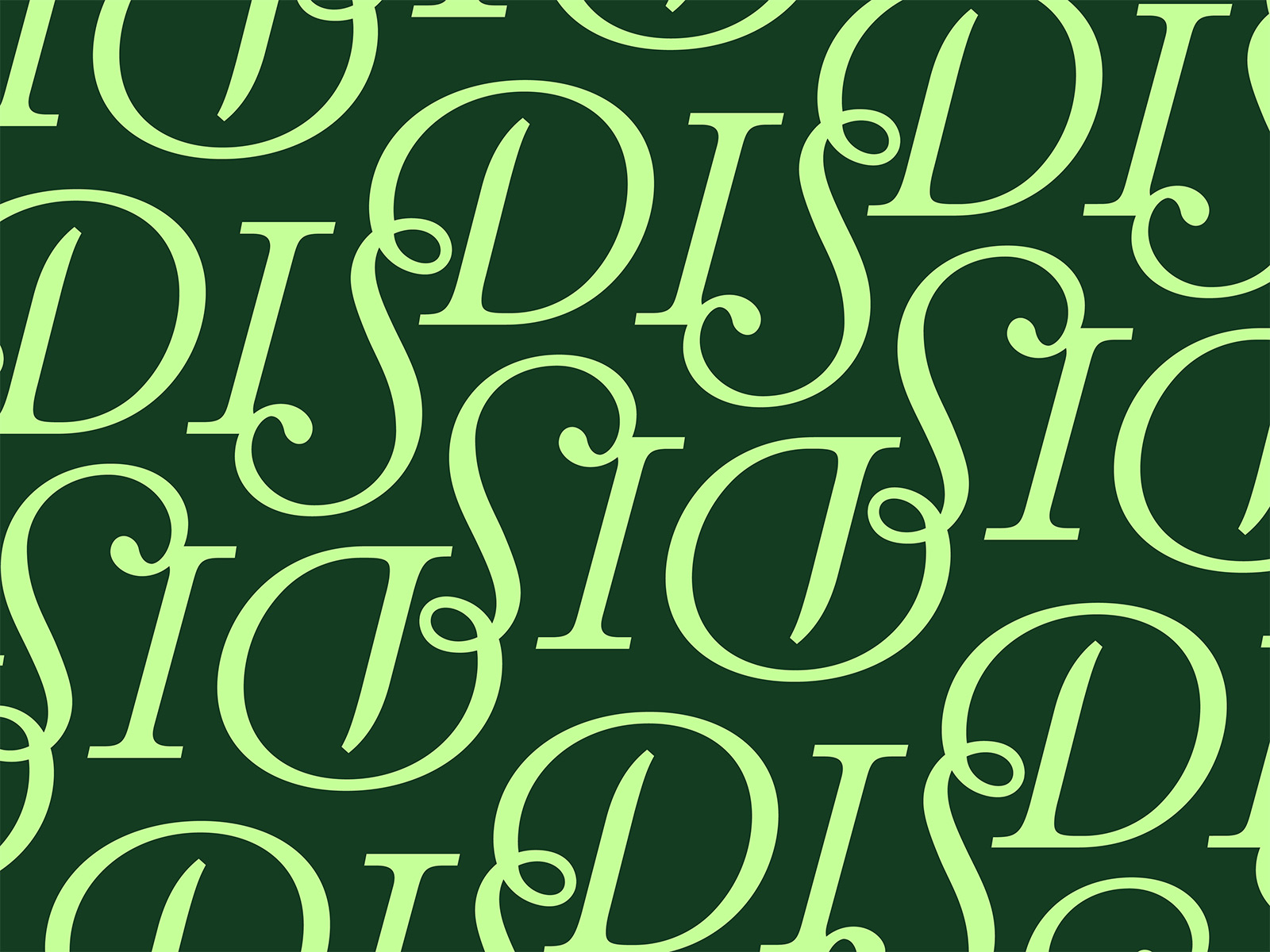 Swirling pattern of D I S repeated as the logo for Disloyalty