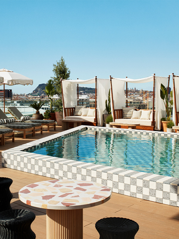 The Rooftop Pool at The Hoxton Barcelona Pobelnou