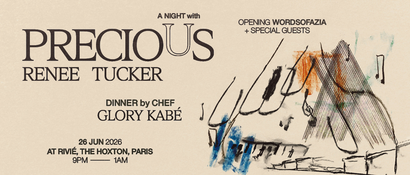 A Night with Glory Kabe and Dinner by Chef Glory Kabe